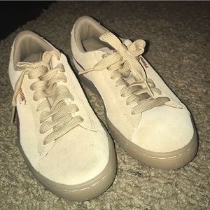 Puma suede shoes